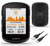 Garmin Edge 840 Solar GPS Cycling Computer, Touchscreen, Button Controls, Advanced Navigation with E-Bank Bundle 2