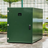 Tuffbox Bi-Bike Locker Outdoor Metal Bike Storage Shed for 2 Bikes 3